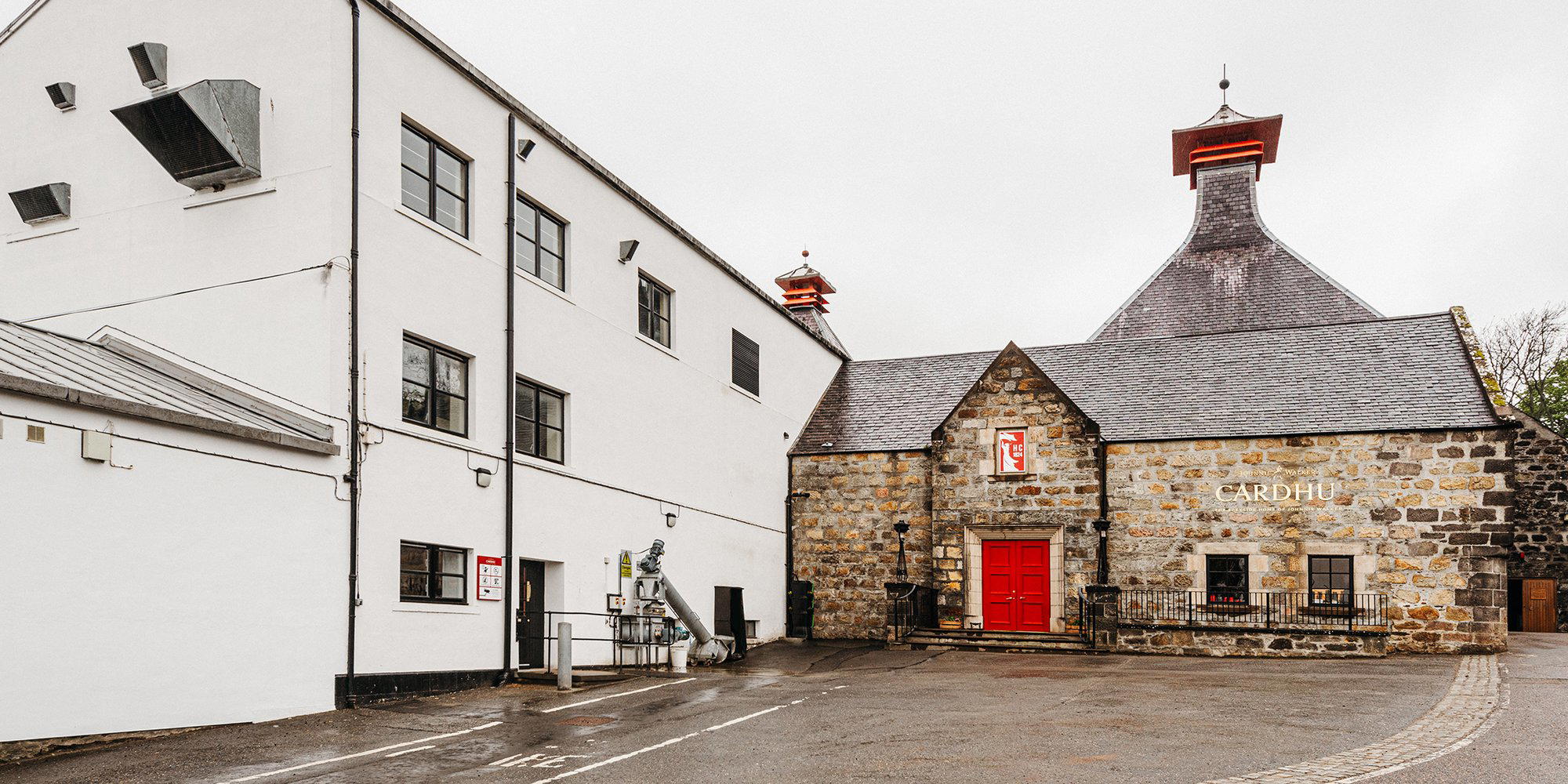 Cardhu winery in Knockando