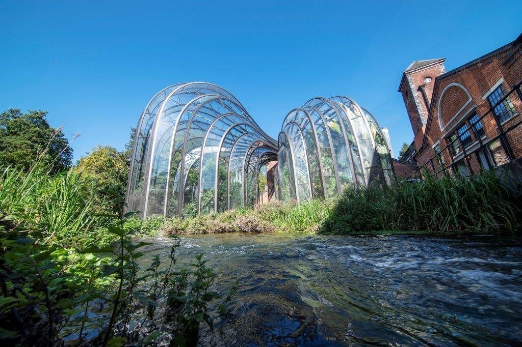 Bombay Sapphire Distillery winery in Whitchurch, United Kingdom