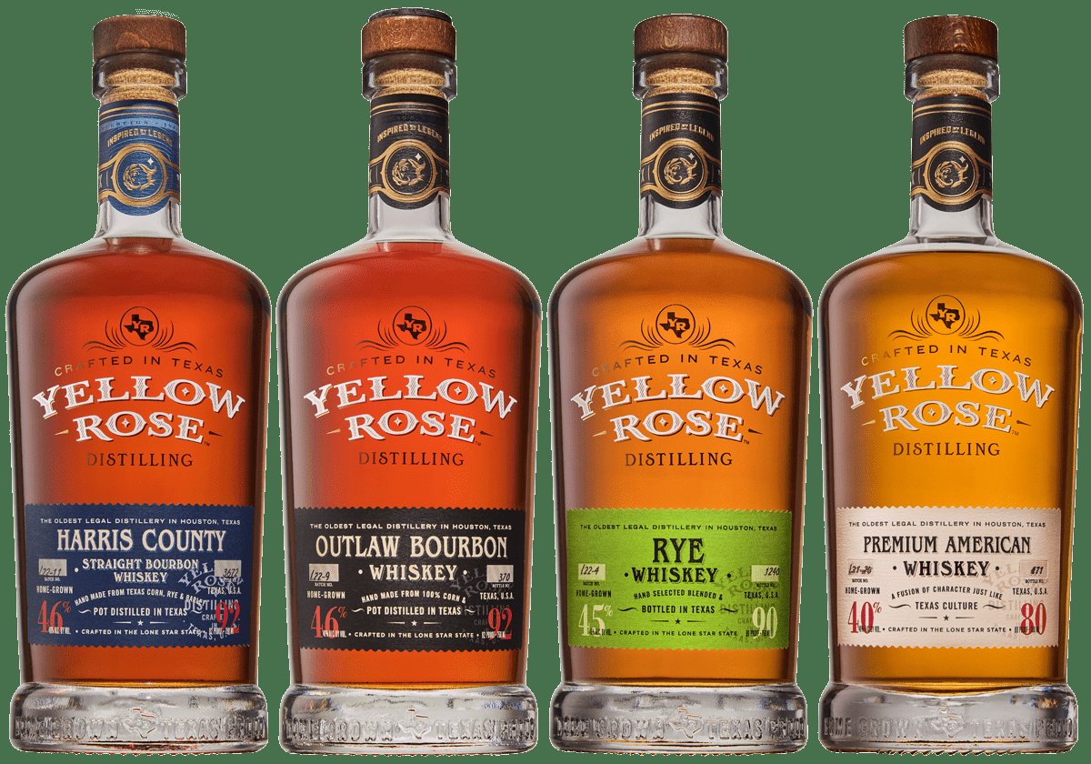 Yellow Rose Distilling, Winery in Houston