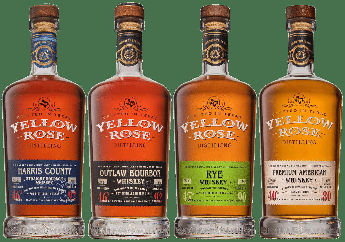 Yellow Rose Distilling winery in Houston