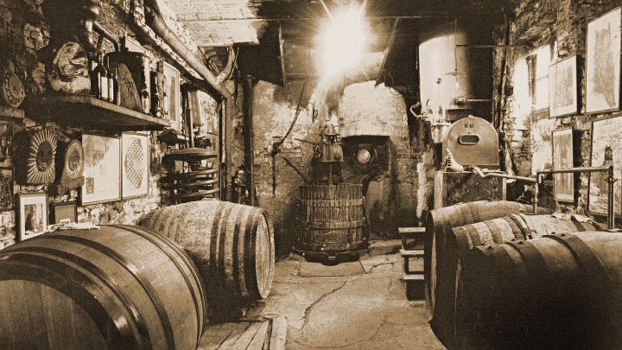 Distilleria Romano Levi winery in Neive, Italy