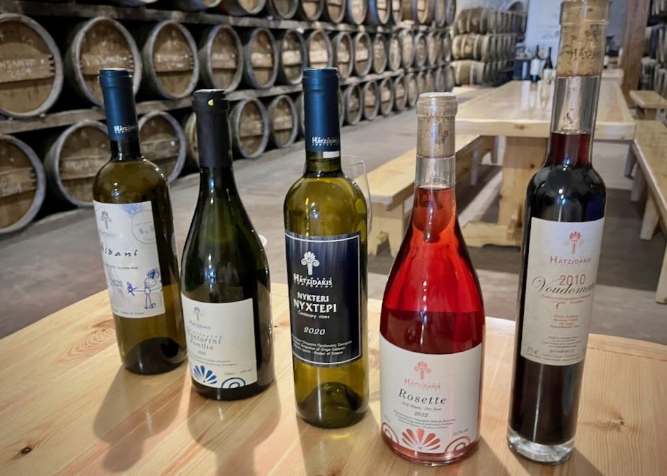 Hatzidakis Winery, Pyrgos Kallistis, Greece