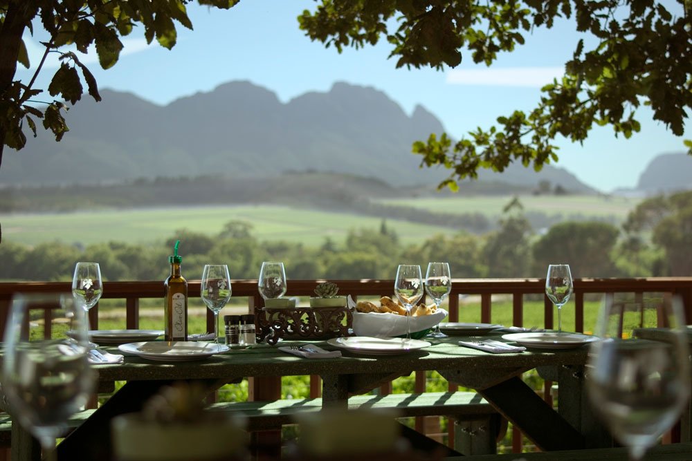 Beyerskloof winery in Stellenbosch, South Africa
