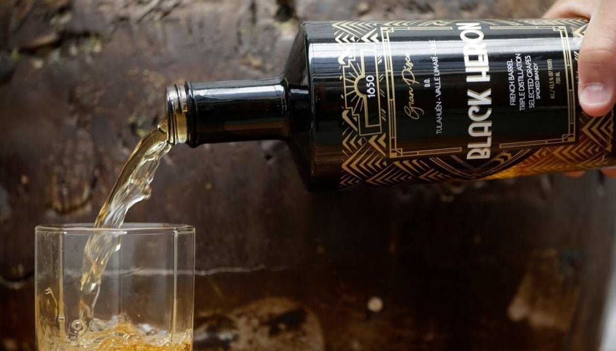 Black Heron Pisco Distillery winery in Coquimbo, Chile