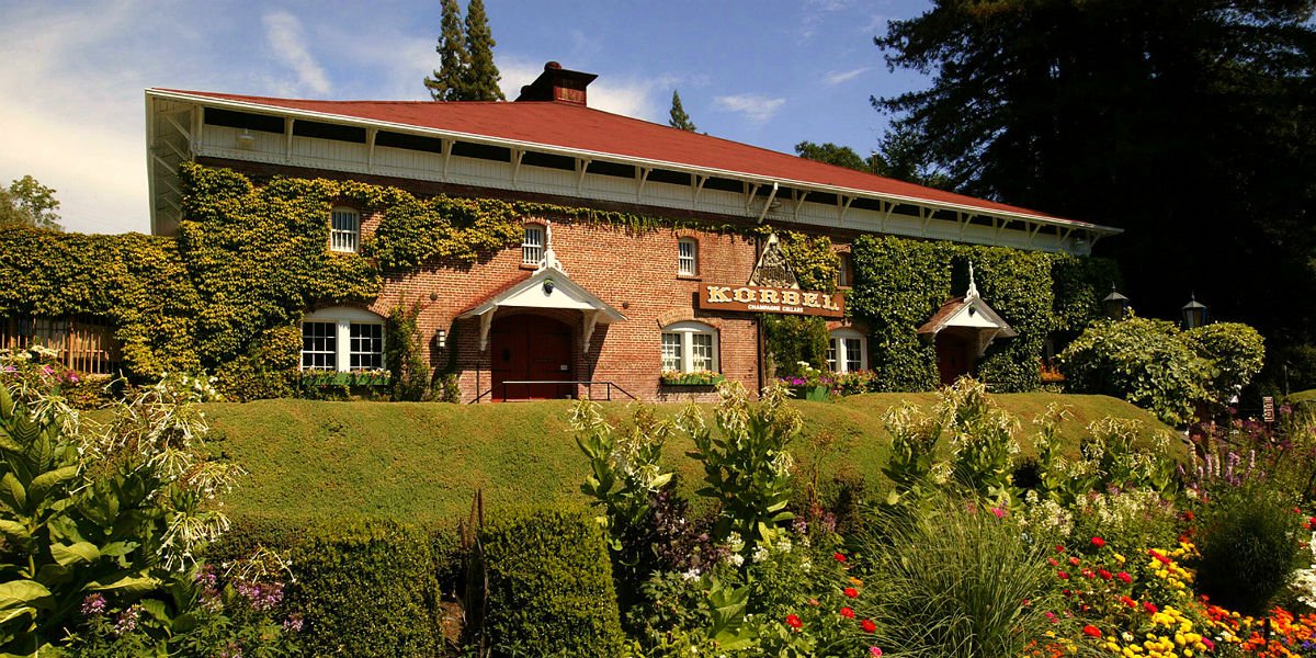 Korbel Champagne Cellars, Winery in Guerneville