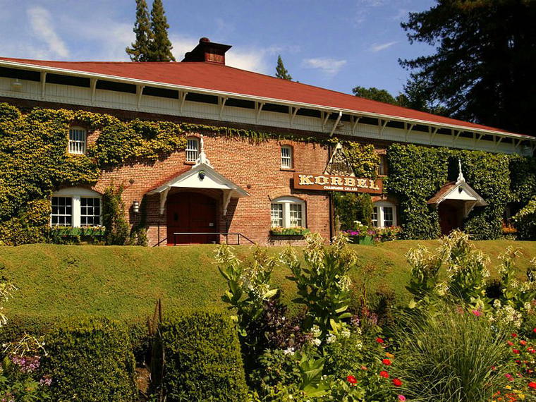 Korbel Champagne Cellars, Guerneville, United States