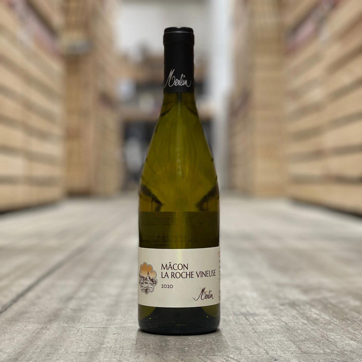 Domaine Olivier Merlin winery in La Roche-Vineuse