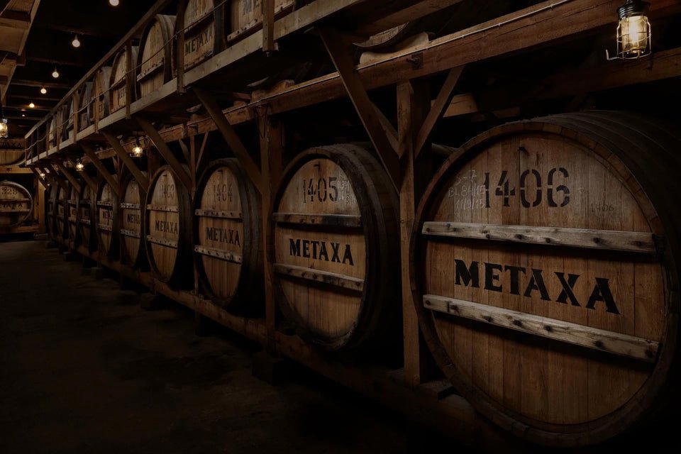 Metaxa Distillery winery in Athens