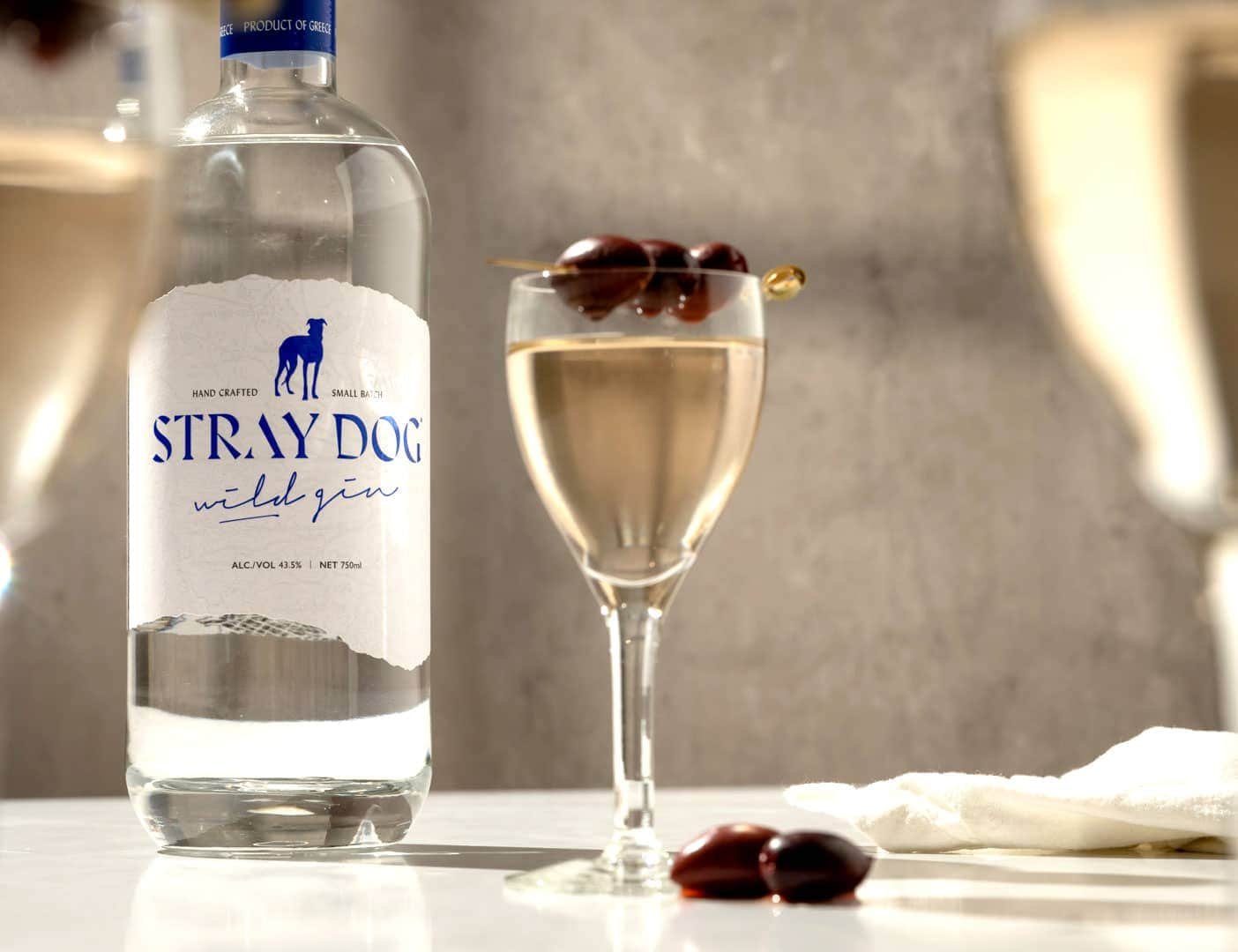 Stray Dog Wild Gin Distillery winery in Aridaia