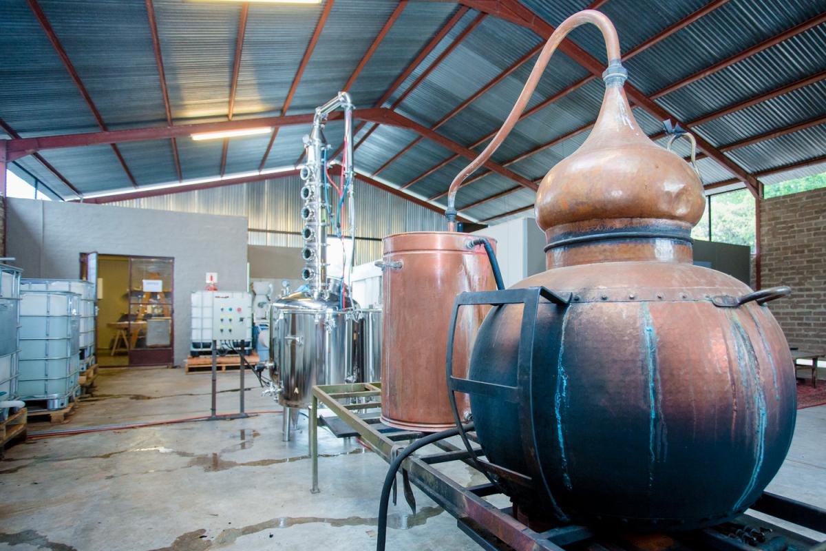 Summerfields Distillery (Duke Gin) winery in Hazyview