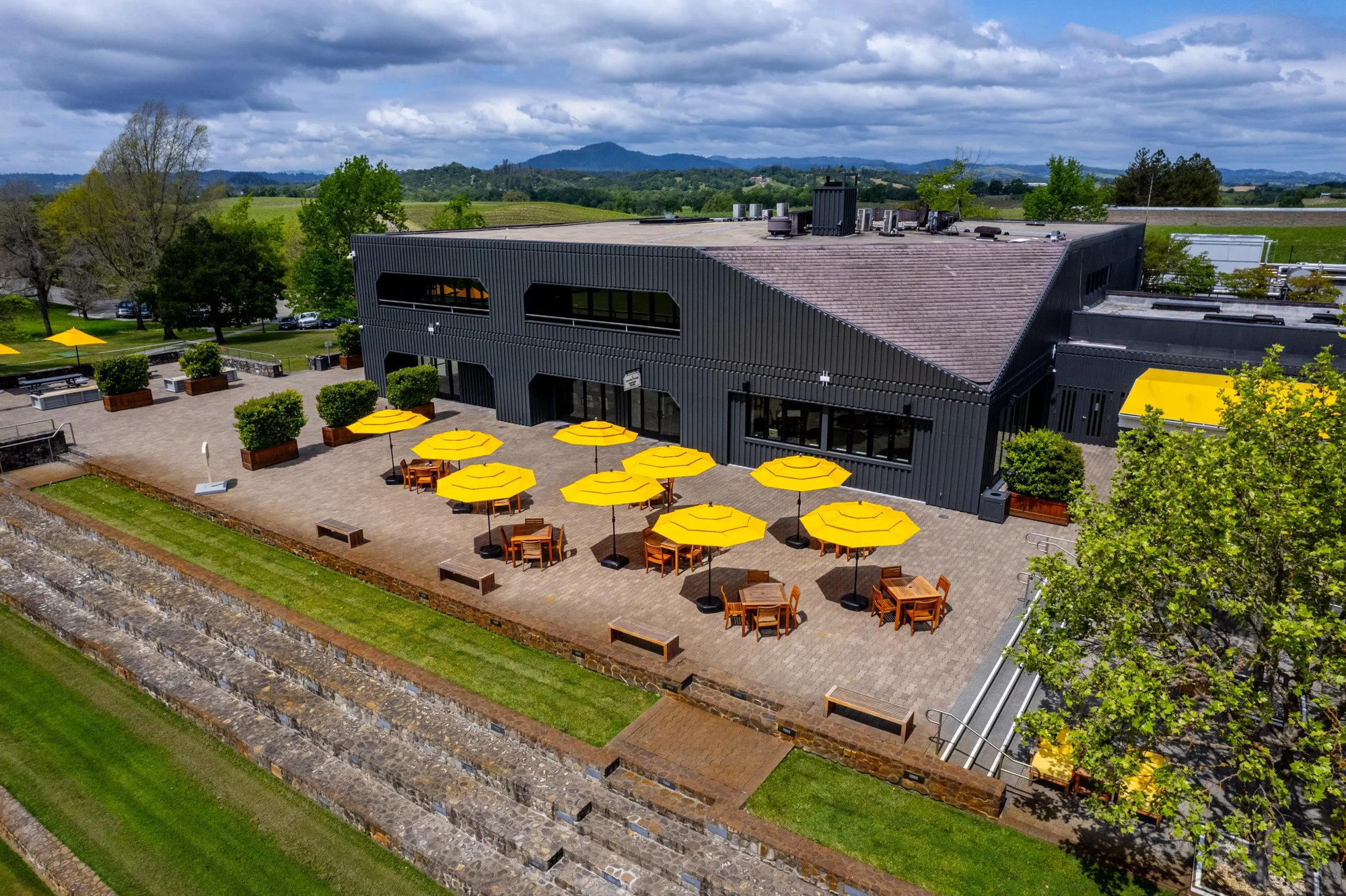 Sonoma-Cutrer Vineyards winery in Windsor, United Kingdom
