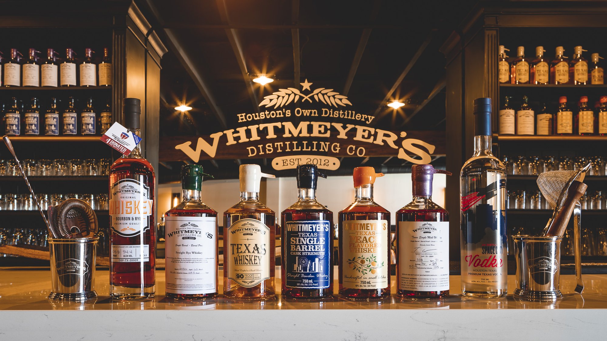 Whitmeyer’s Distilling Co. winery in Houston, United States