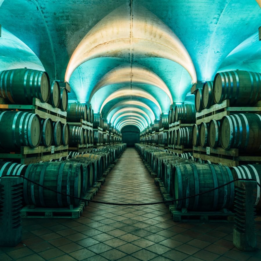 Distillerie Berta winery in Mombaruzzo, Italy