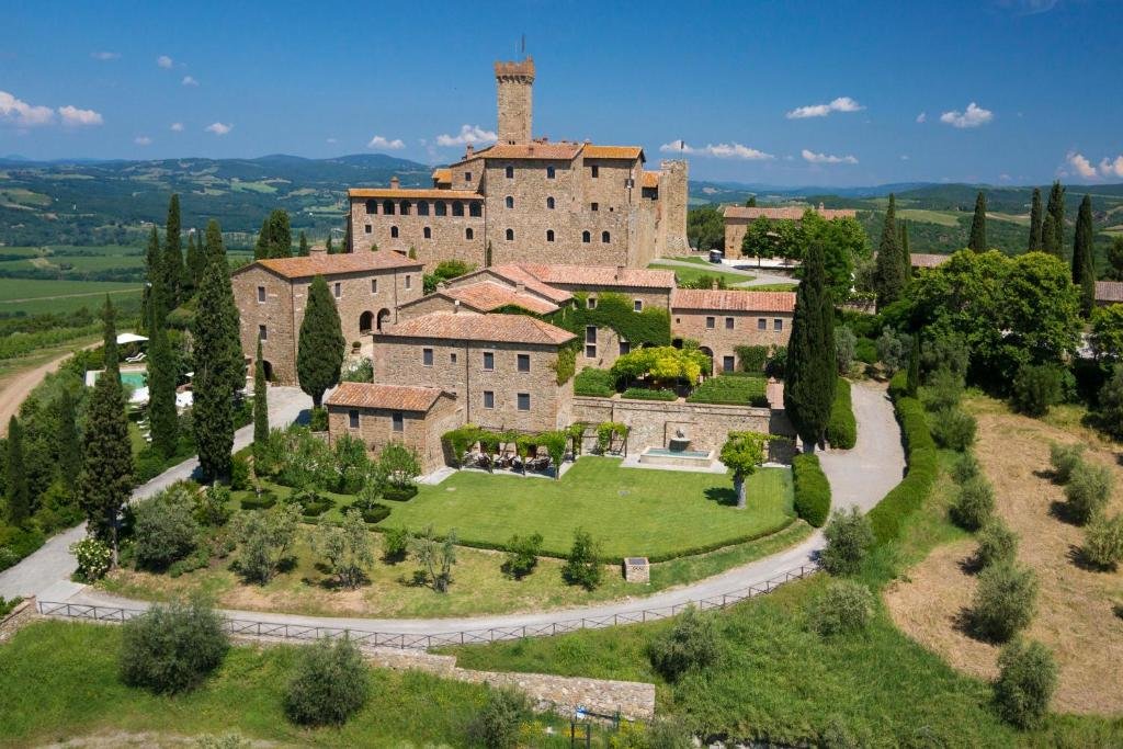 Castello Banfi winery in Montalcino, Italy