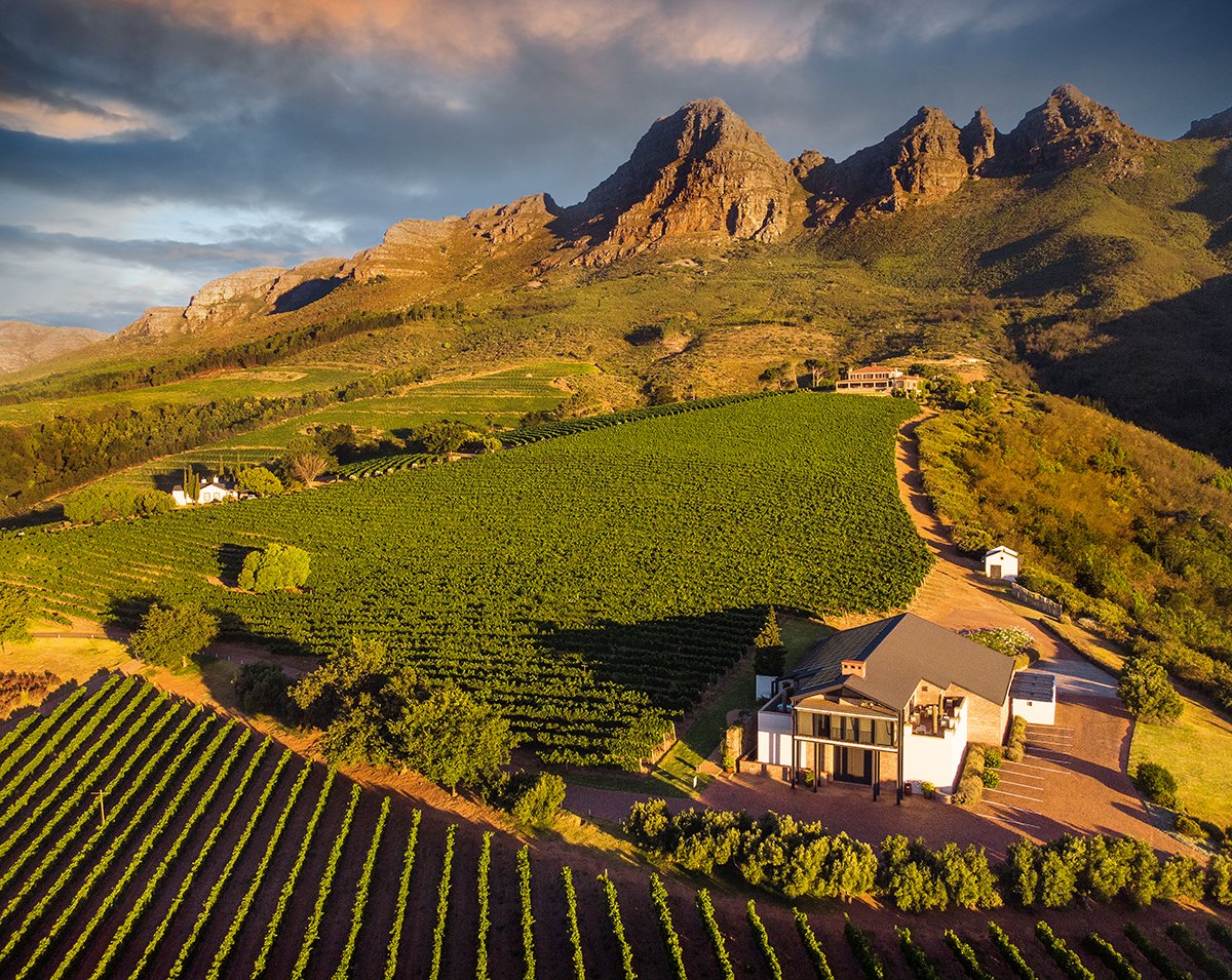 Uva Mira Mountain Vineyards winery in Stellenbosch, South Africa