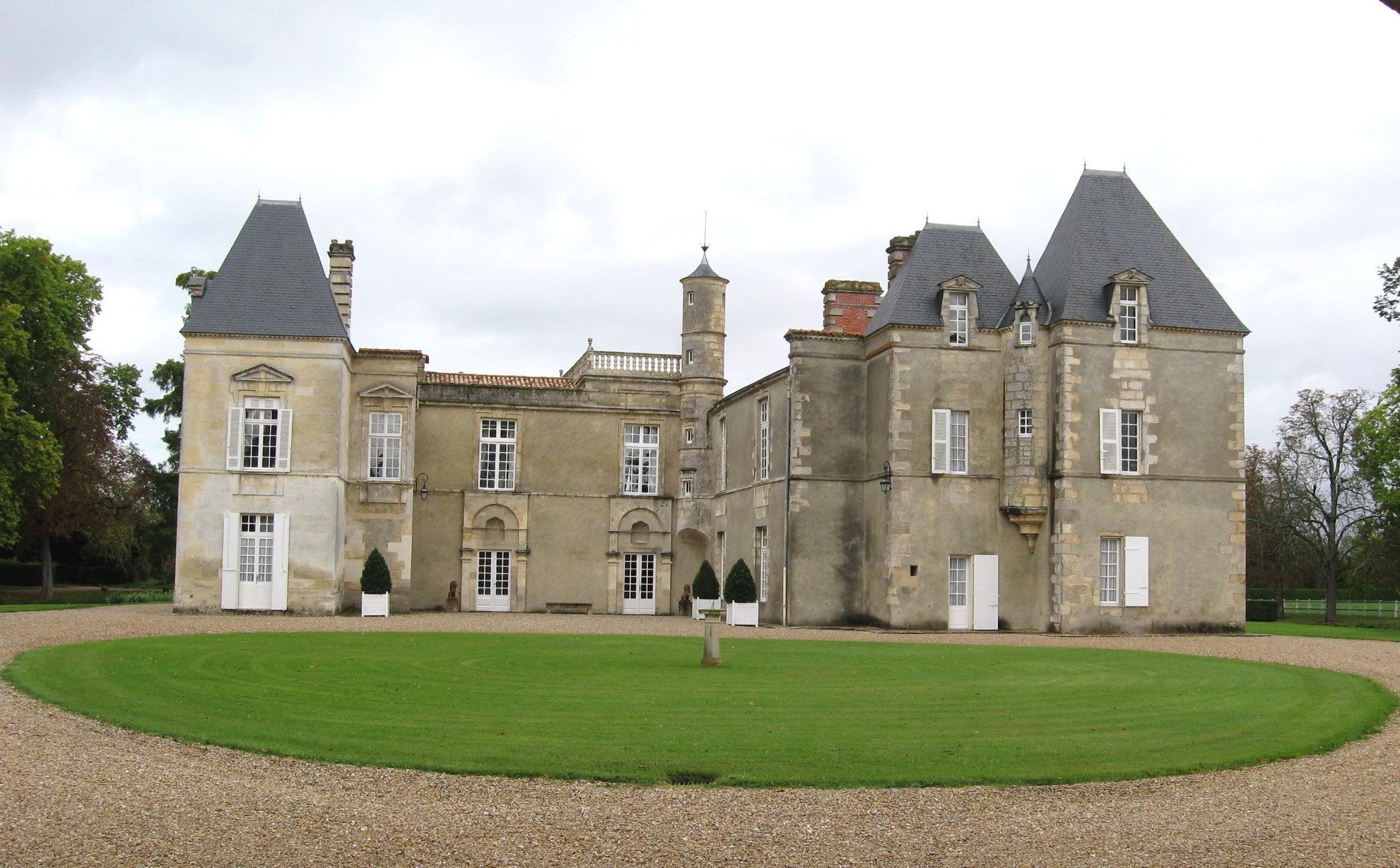 Château d’Issan winery in Cantenac, France