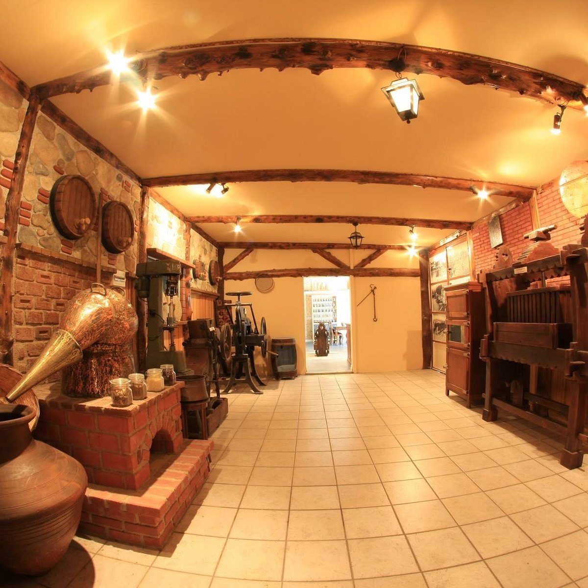Magna Distillery winery in Drama, Greece