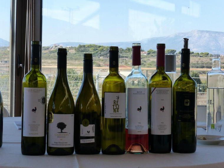 Papagiannakos Winery, Markopoulo, Greece