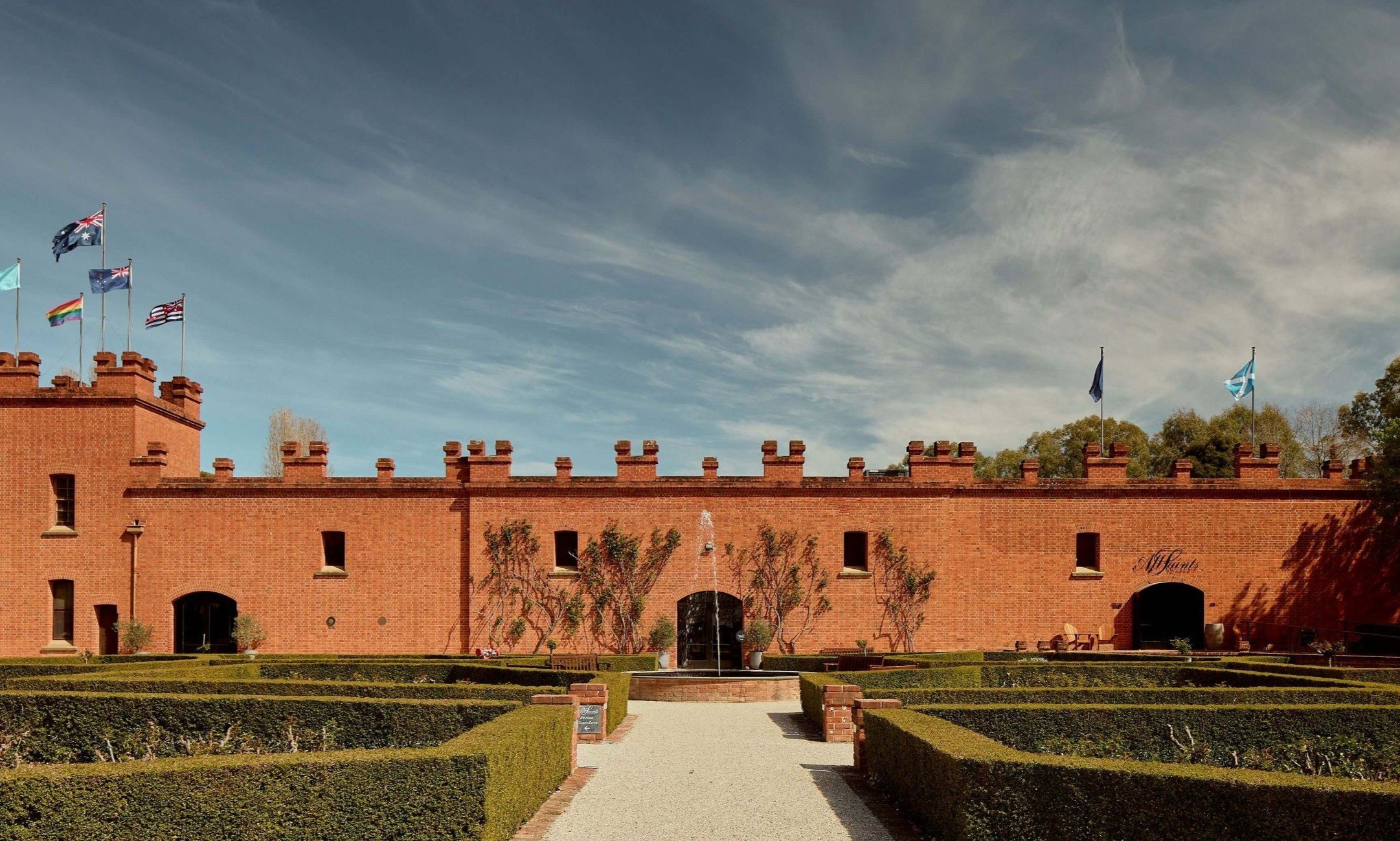 All Saints Estate winery in Rutherglen, Australia