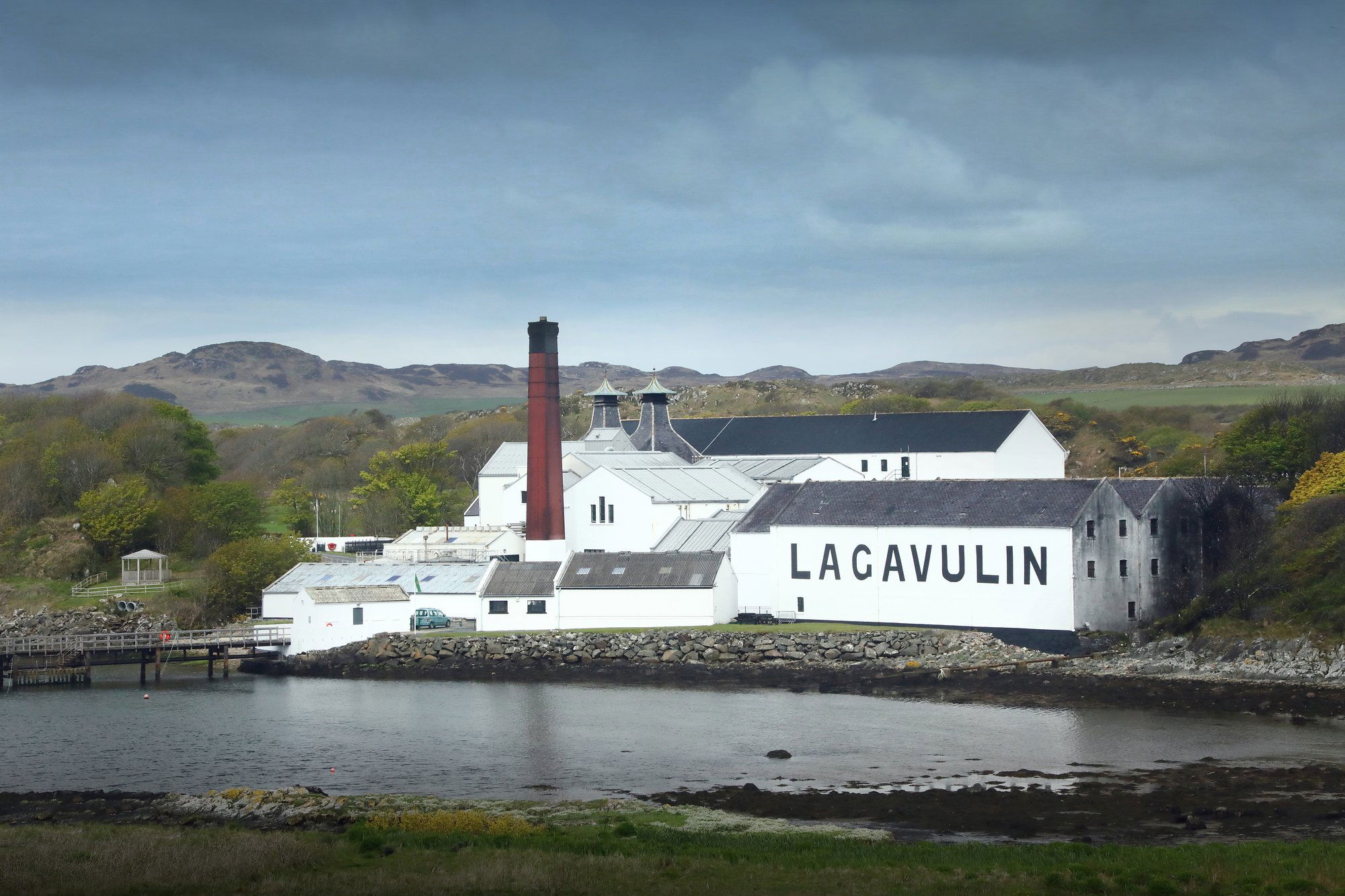 Lagavulin winery in Port Ellen, Scotland