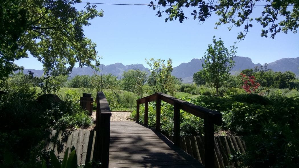 Lourensford Wine Estate winery in Somerset West, South Africa
