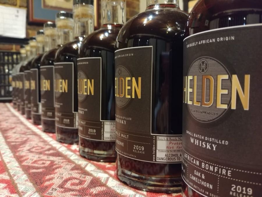 Helden Distillery (Whisky) winery in Parys, South Africa