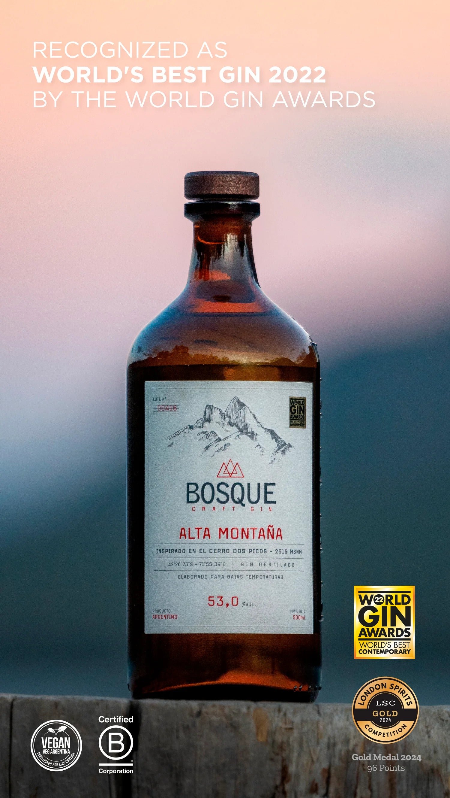 Bosque Craft Gin winery in Neuquén, Argentina
