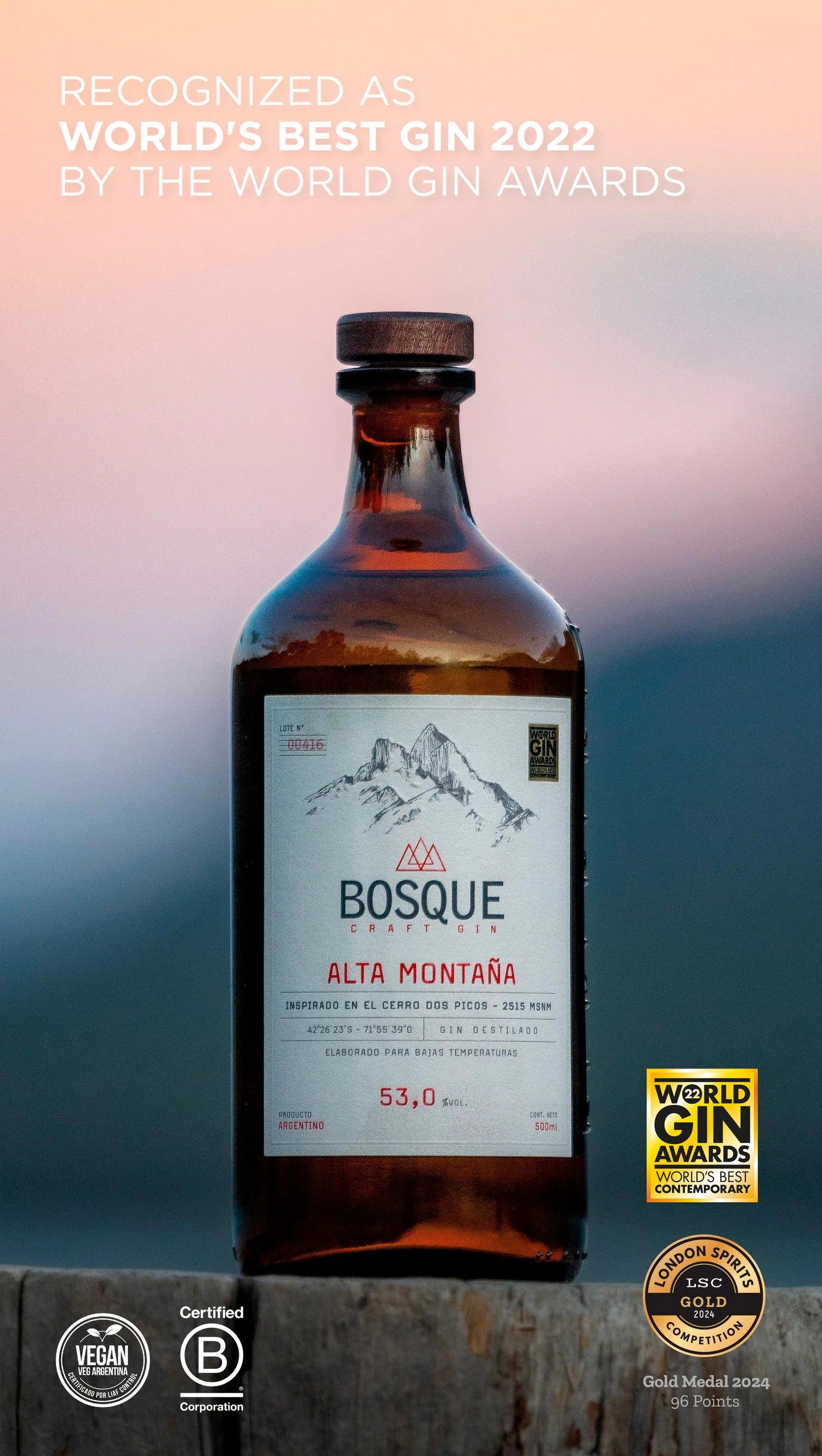 Bosque Craft Gin winery in Neuquén, Argentina