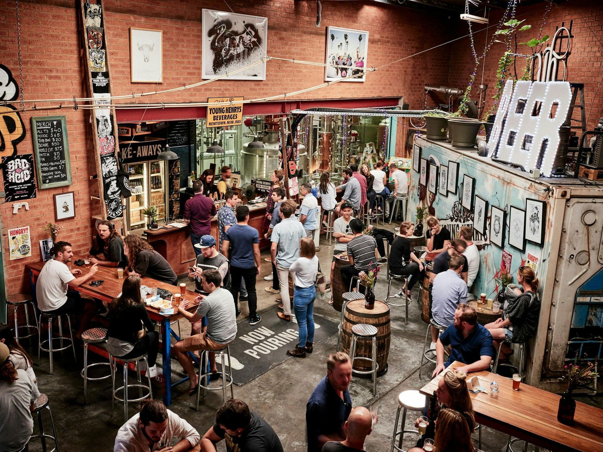 Young Henrys, Winery in Newtown (Sydney)