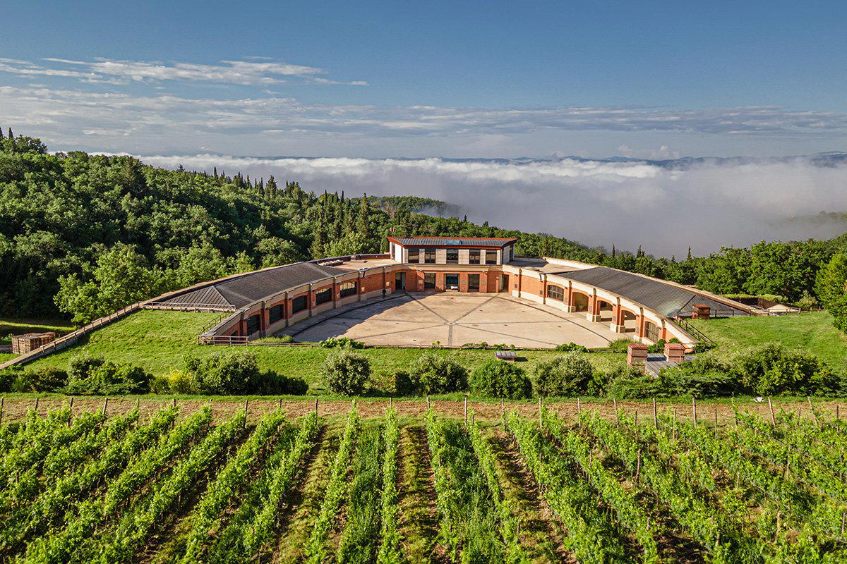 Mazzei (Castello di Fonterutoli) winery in Castellina in Chianti