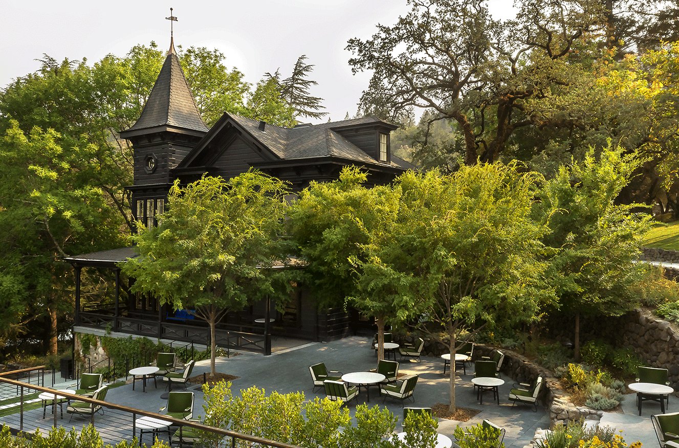 Faust winery in Coombsville (Napa), United States