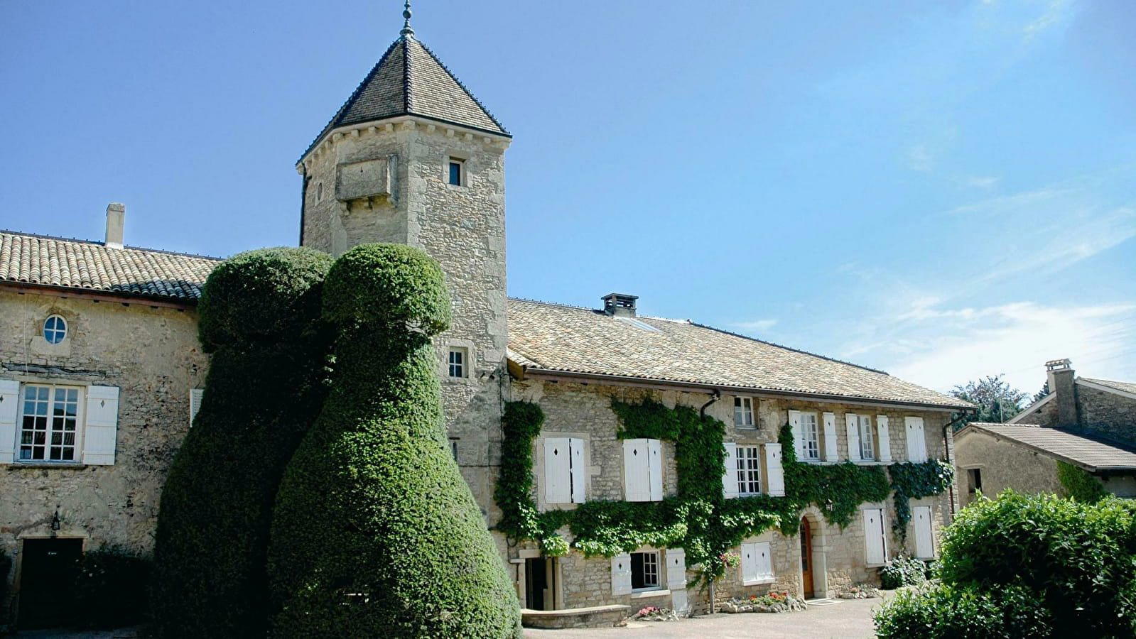 Château de Fuissé winery in Fuissé