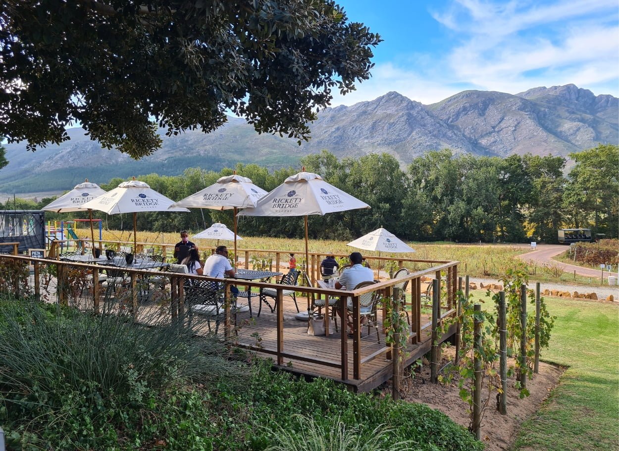 Rickety Bridge Winery, Franschhoek, South Africa