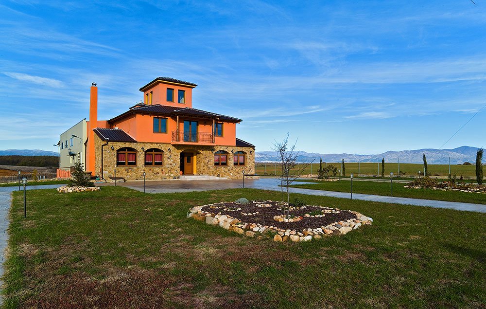 Ktima Vourvoukelis winery in Avdira, Greece