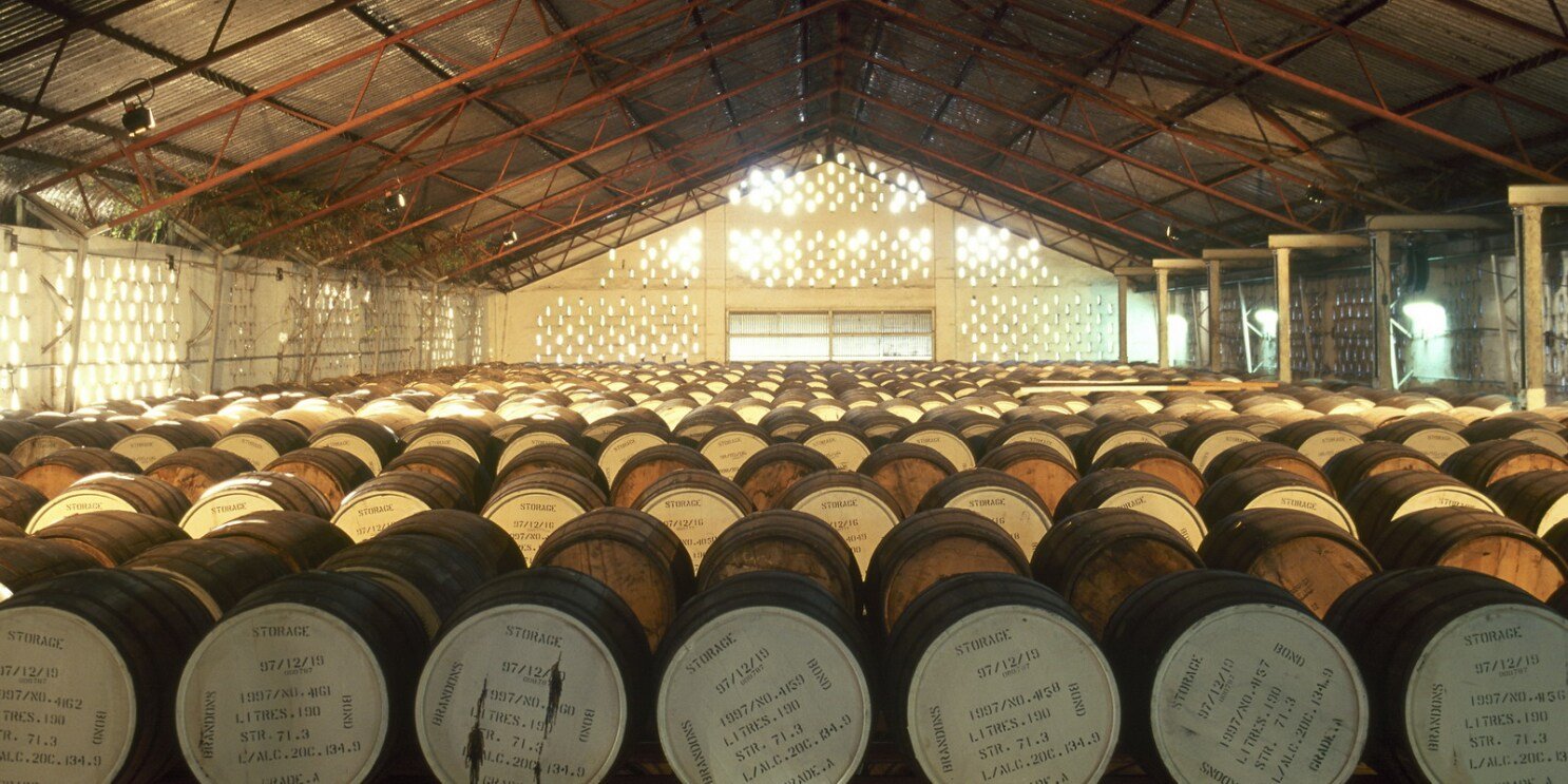 Mount Gay Rum winery in Bridgetown, Barbados