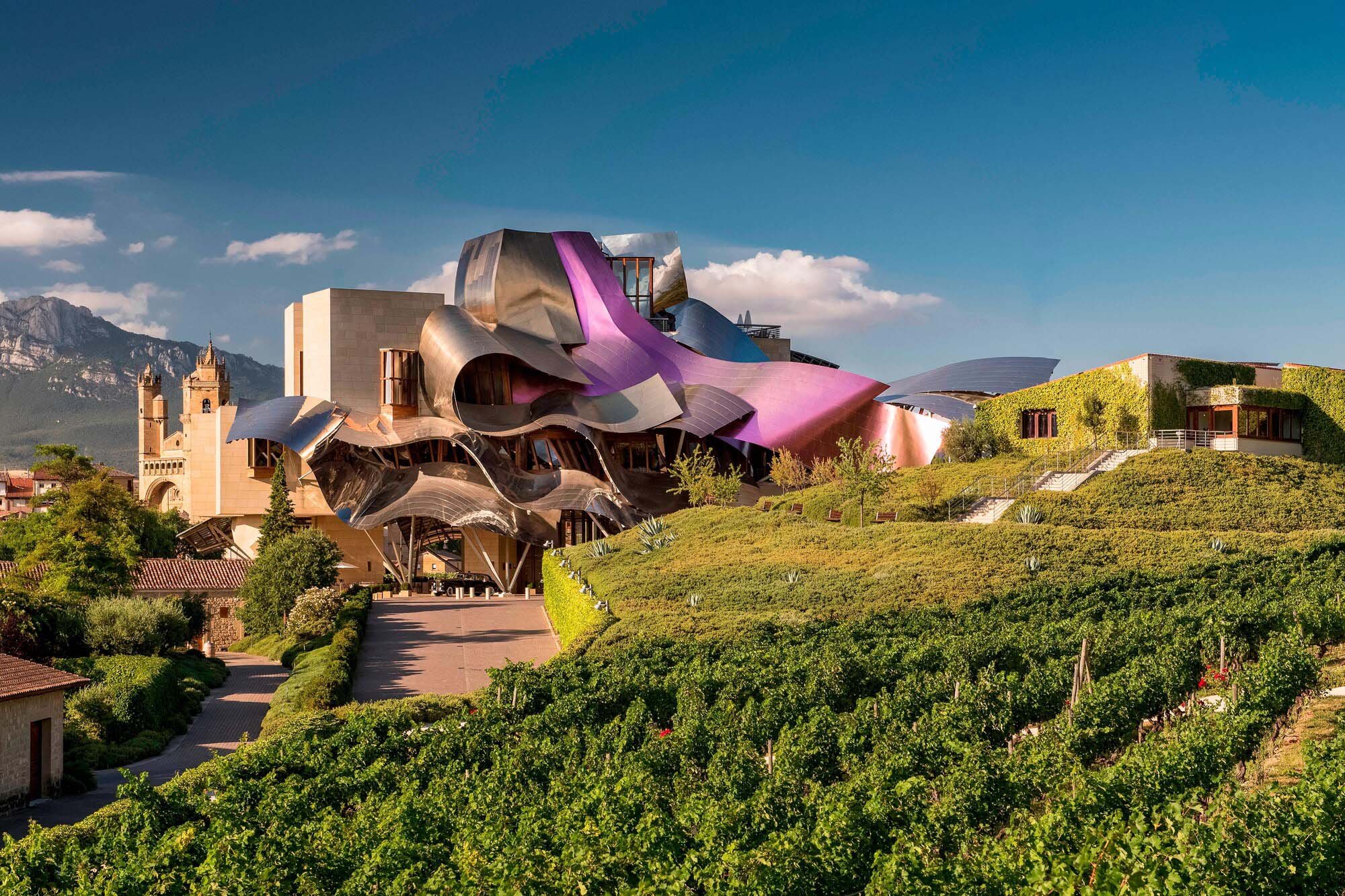 Marqués de Riscal winery in Elciego, Spain