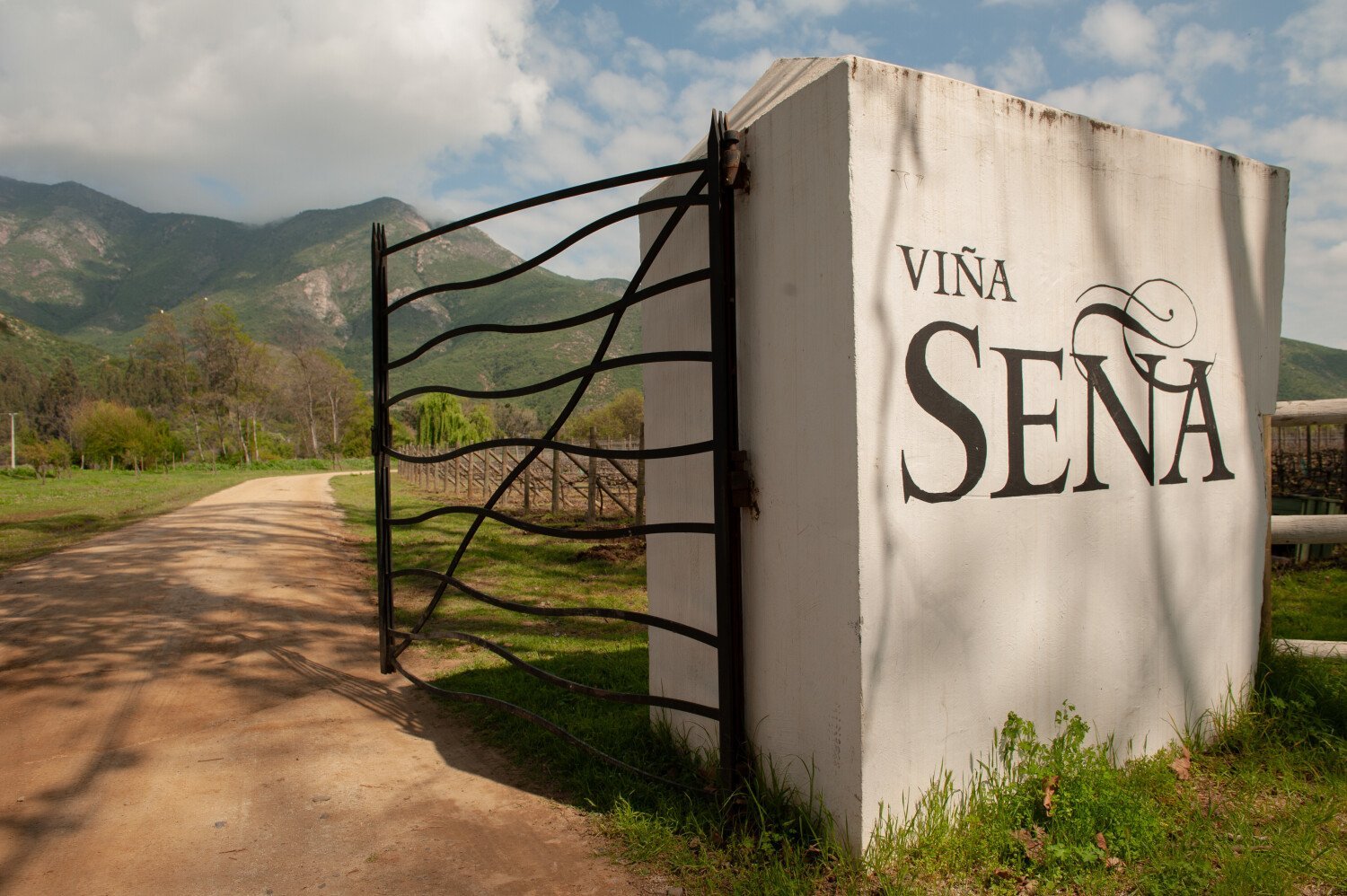 Viña Seña winery in Panquehue, Chile