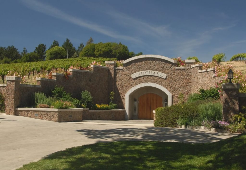 Truchard Vineyards winery in Carneros/Napa (Southern Napa), United States