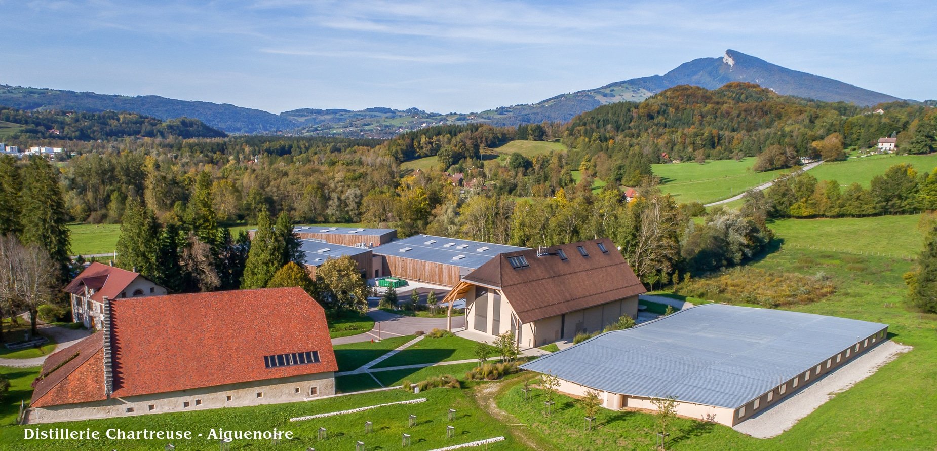Chartreuse winery in Voiron, France
