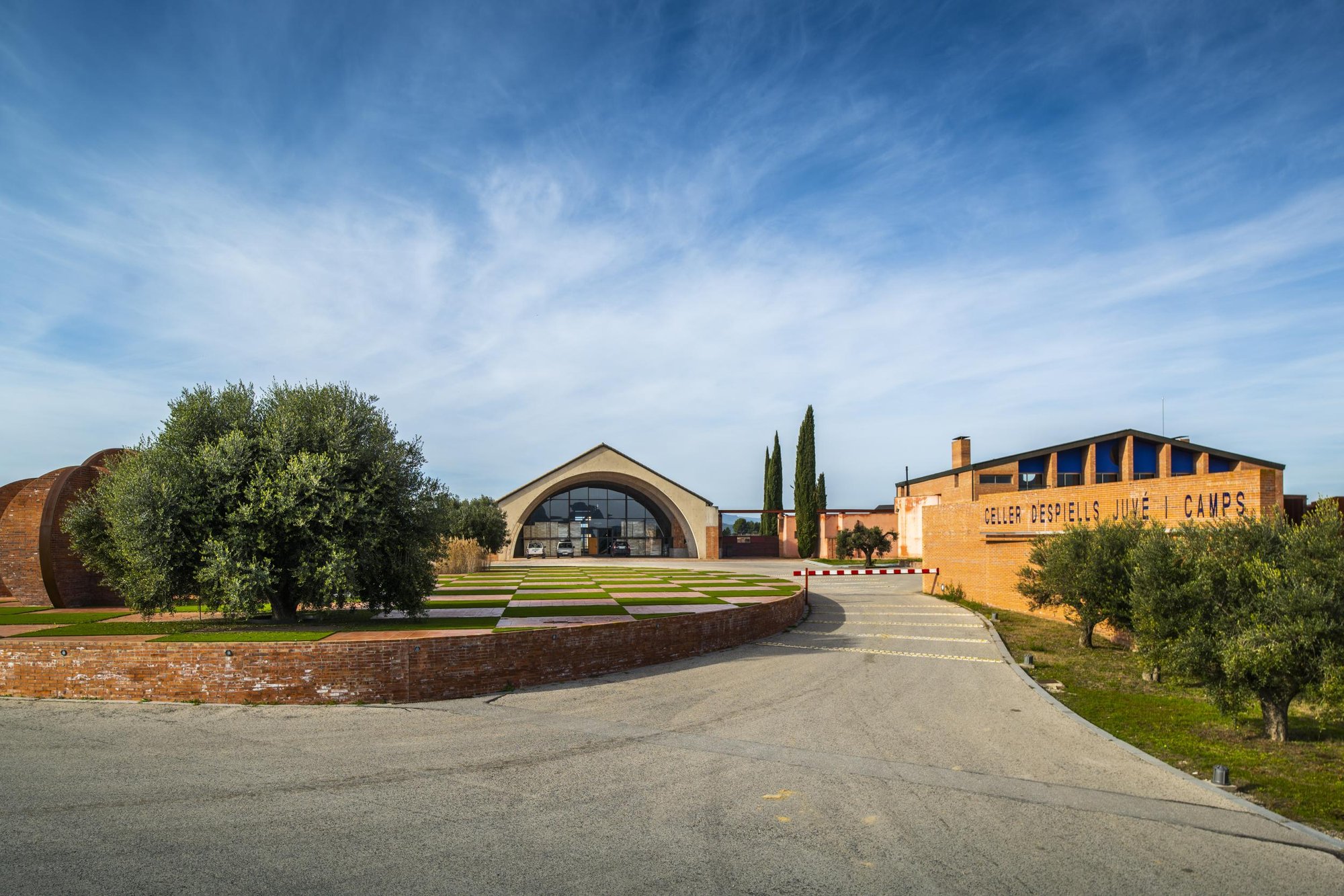 Juvé & Camps winery in Sant Sadurní d'Anoia, Spain