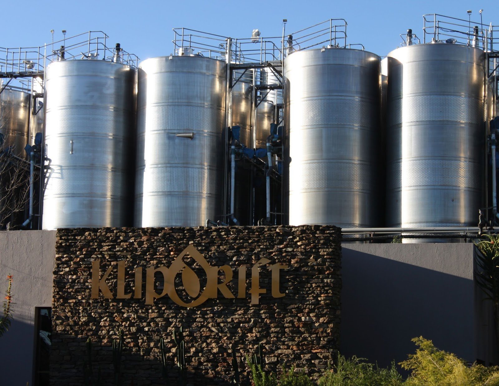 Klipdrift Distillery winery in Robertson, South Africa