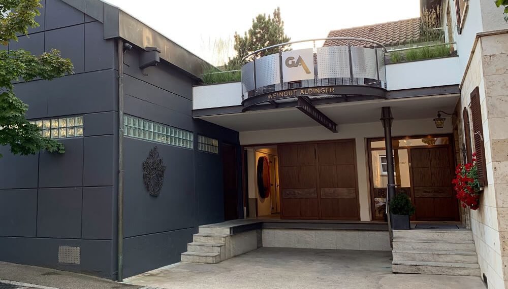 Weingut Aldinger winery in Fellbach, Germany