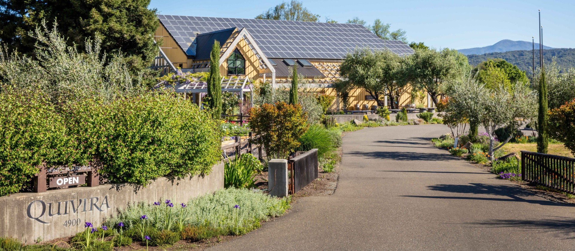 Quivira Vineyards winery in Healdsburg, United States