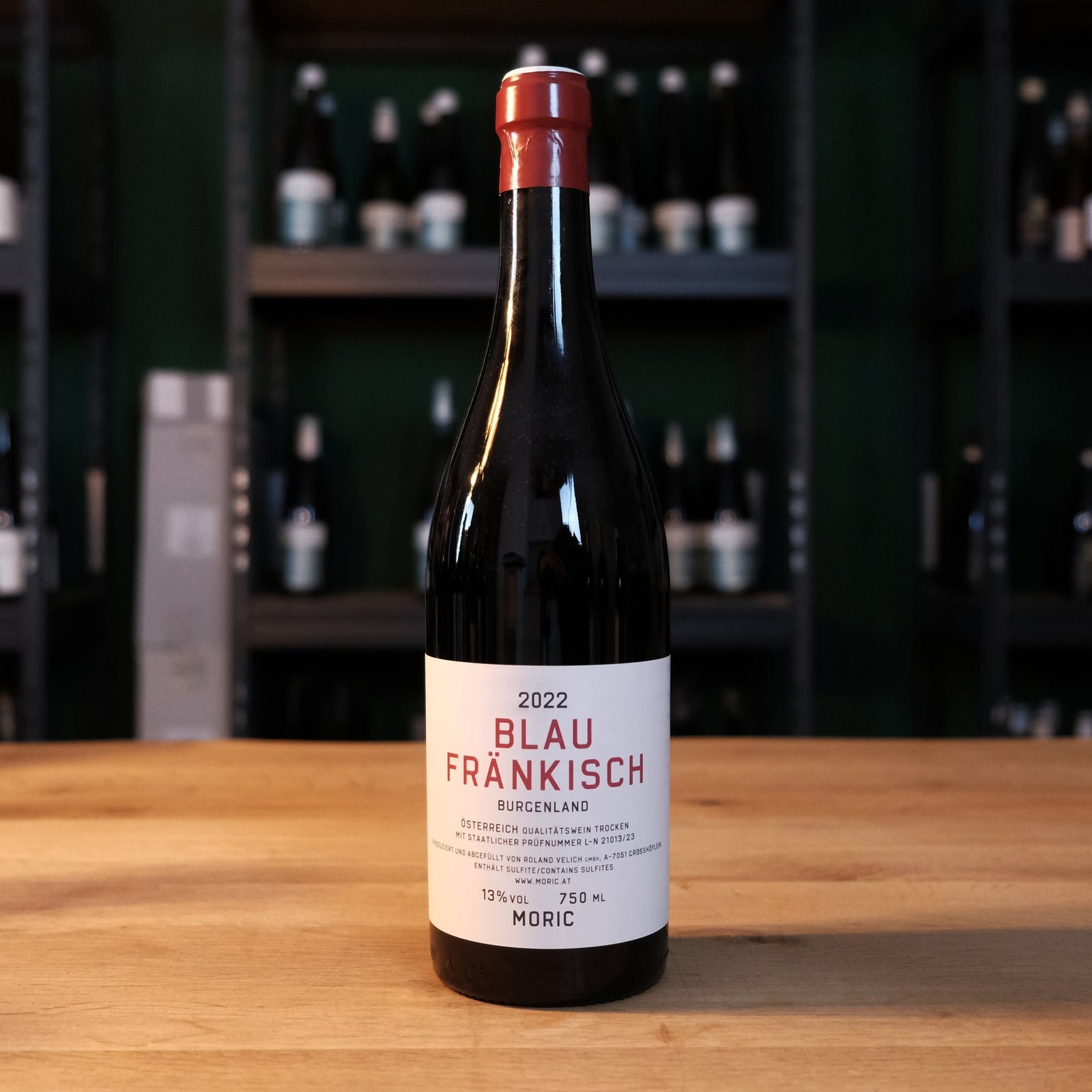 Weingut Moric (Roland Velich) winery in Großhöflein, Austria