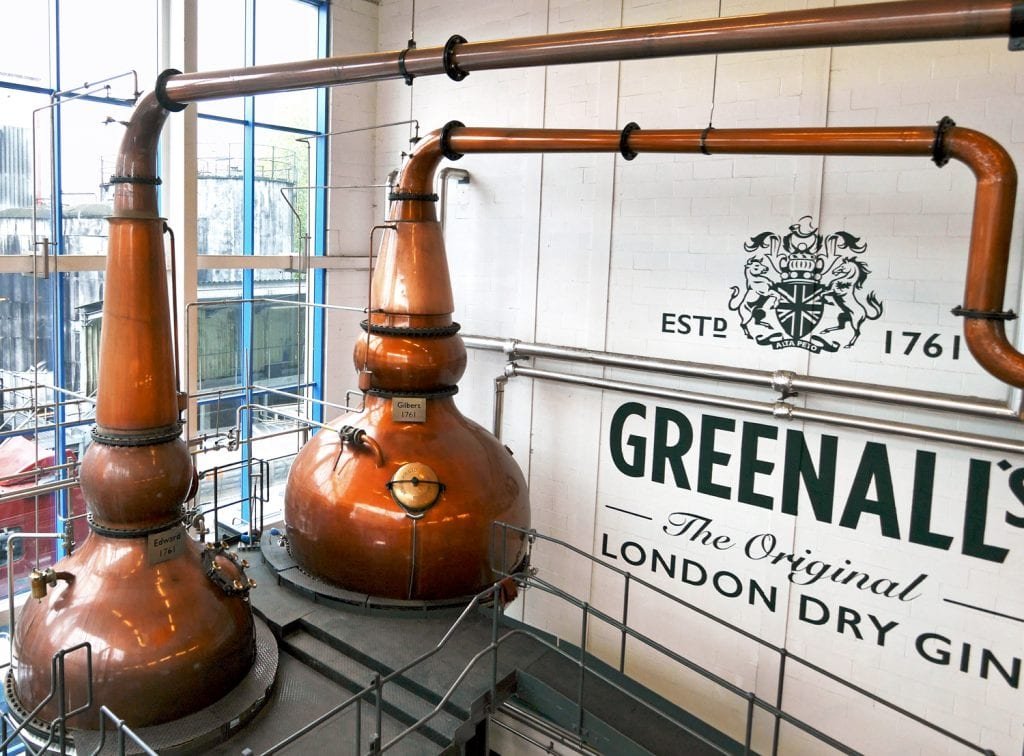 G&J Distillers (Greenall's) winery in Warrington, United Kingdom
