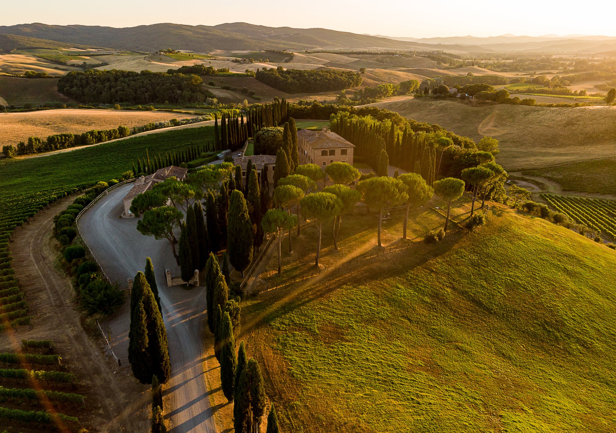 Altesino winery in Montalcino, Italy