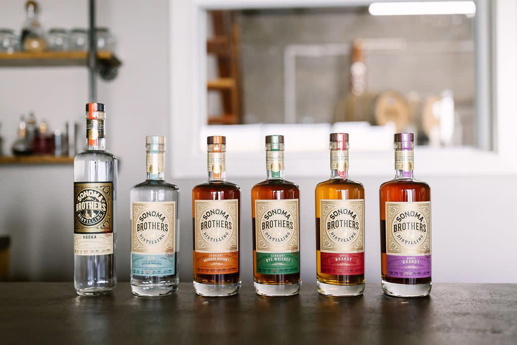 Sonoma Brothers Distilling winery in Windsor