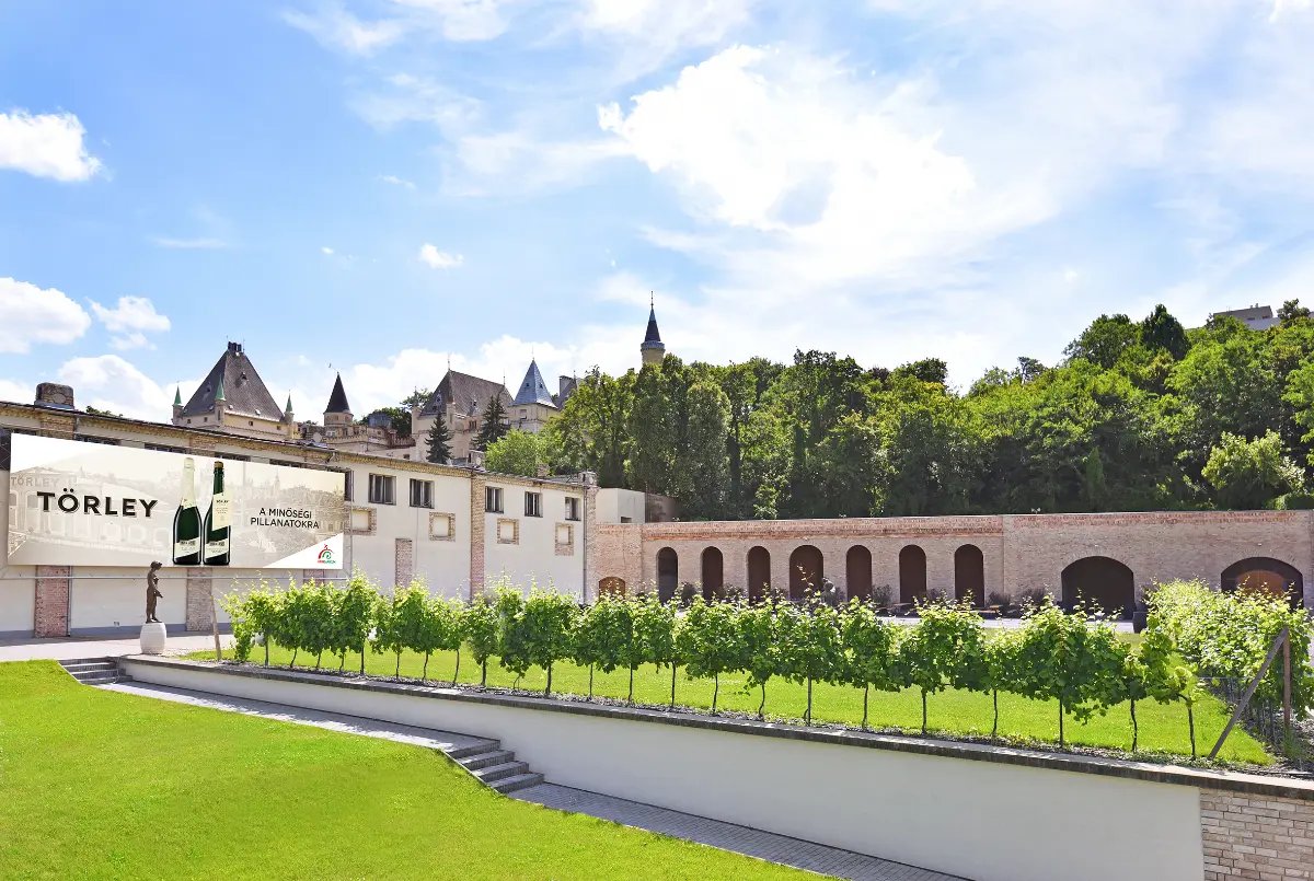 Törley Pezsgőpincészet winery in Budapest, Hungary