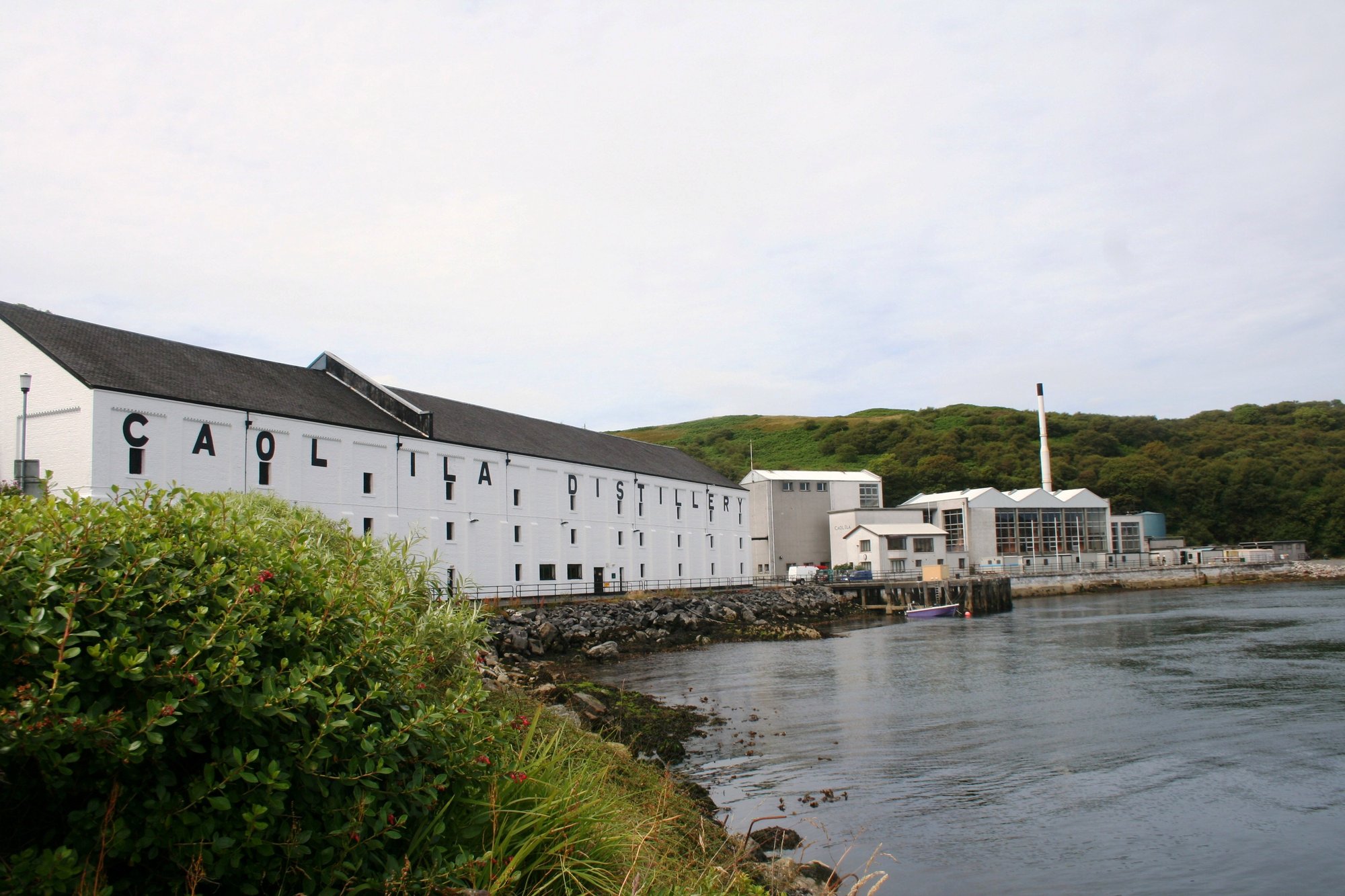 Caol Ila winery in Port Askaig, United Kingdom