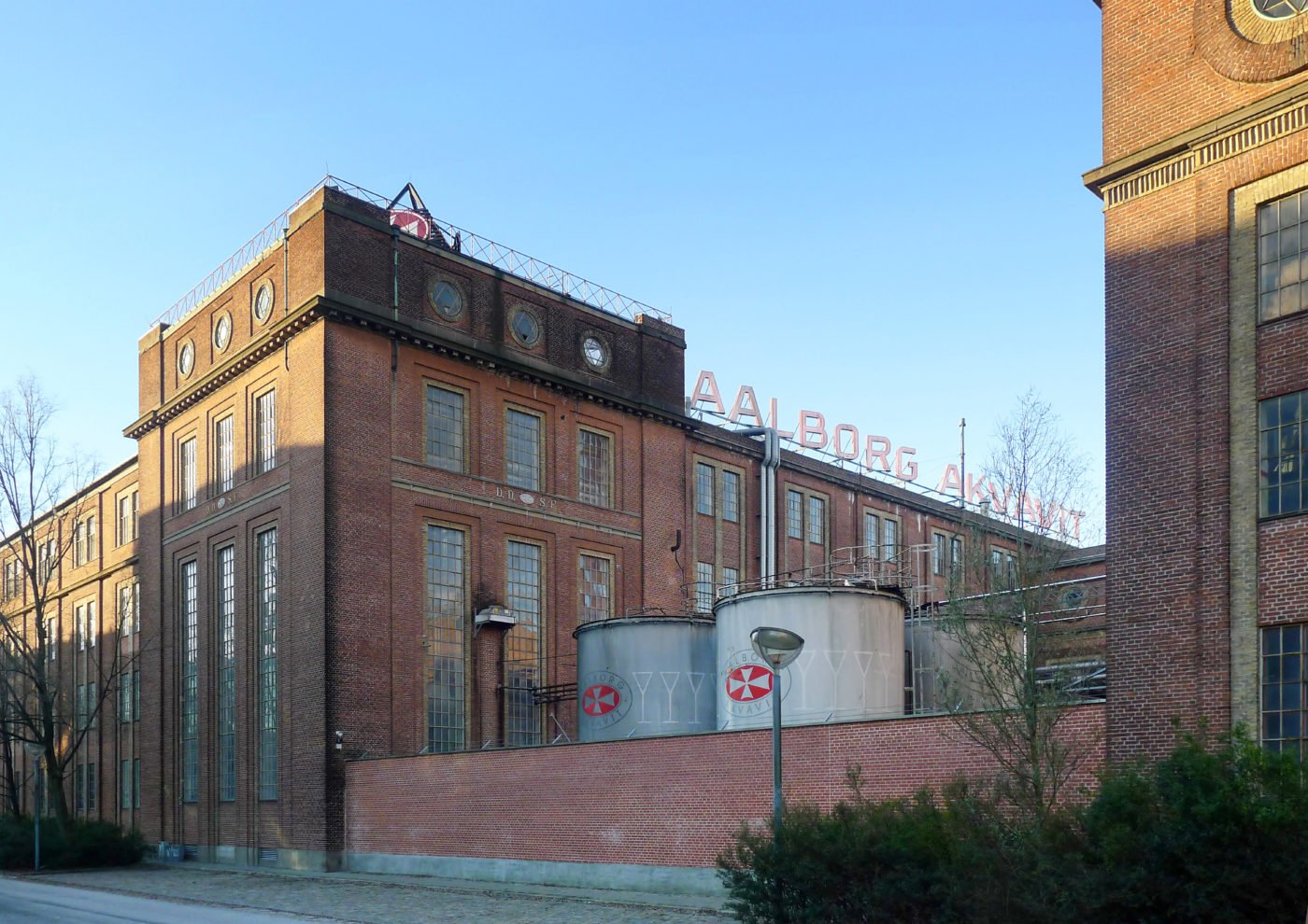 Aalborg Akvavit winery in Aalborg, Denmark